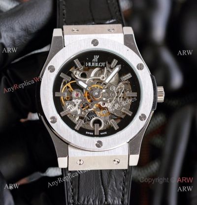 Best Quality Replica Hublot Classic Fusion Skeleton Men Watches